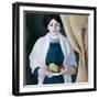 Portrait with Apples-August Macke-Framed Giclee Print