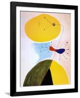 Portrait-Joan Miro-Framed Art Print