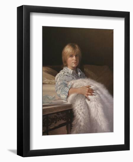 Portrait-Michael Jackson-Framed Giclee Print