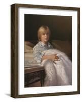 Portrait-Michael Jackson-Framed Giclee Print