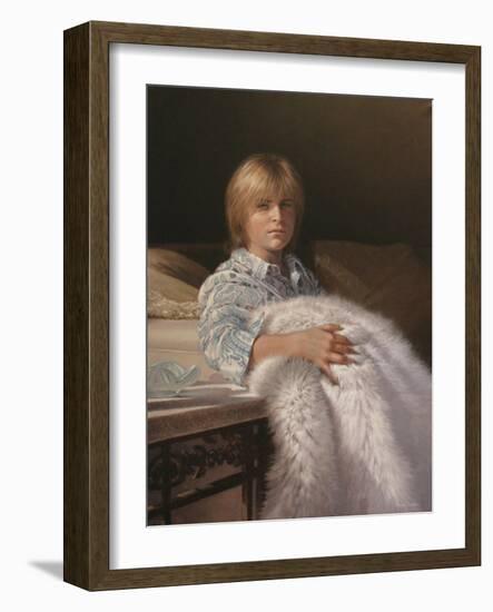 Portrait-Michael Jackson-Framed Giclee Print