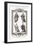 Portraits and Dresses of the Kings of England with Coats of Arms, 1784-Wooding-Framed Giclee Print