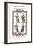 Portraits and Dresses of the Kings of England with Coats of Arms, 1784-null-Framed Giclee Print