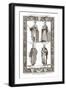 Portraits and Dresses of the Kings of England with Coats of Arms, 1784-null-Framed Giclee Print