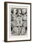 Portraits from Likenesses of the Time of the Pharaohs. Egypt, 1879-null-Framed Giclee Print