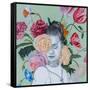 Portraits in Bloom I-Sandra Iafrate-Framed Stretched Canvas