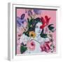 Portraits in Bloom II-Sandra Iafrate-Framed Art Print