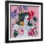 Portraits in Bloom II-Sandra Iafrate-Framed Art Print