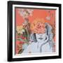 Portraits in Bloom IV-Sandra Iafrate-Framed Art Print