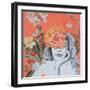 Portraits in Bloom IV-Sandra Iafrate-Framed Art Print