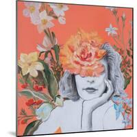 Portraits in Bloom IV-Sandra Iafrate-Mounted Art Print