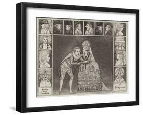 Portraits in Character as the Duke and Duchess of Braganza-John Kay-Framed Giclee Print