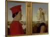 Portraits of Duke Federico Da Montefeltro and Battista Sforza, circa 1465-Piero della Francesca-Stretched Canvas