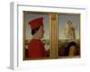 Portraits of Duke Federico Da Montefeltro and Battista Sforza, circa 1465-Piero della Francesca-Framed Giclee Print