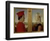 Portraits of Duke Federico Da Montefeltro and Battista Sforza, circa 1465-Piero della Francesca-Framed Giclee Print