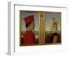 Portraits of Duke Federico Da Montefeltro and Battista Sforza, circa 1465-Piero della Francesca-Framed Giclee Print