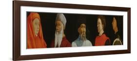 Portraits of Five Florentine Artists-null-Framed Giclee Print