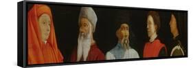 Portraits of Five Florentine Artists-null-Framed Stretched Canvas