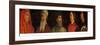 Portraits of Giotto (circa 1266-1337) Uccello, Donatello (circa 1386-1466) Manetti (circa 1405-60)-Paolo Uccello-Framed Premium Giclee Print