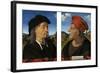 Portraits of Giuliano and Francesco Giamberti Da Sangallo-Piero di Cosimo-Framed Art Print