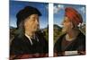 Portraits of Giuliano and Francesco Giamberti Da Sangallo-Piero di Cosimo-Mounted Art Print