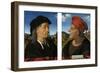 Portraits of Giuliano and Francesco Giamberti Da Sangallo-Piero di Cosimo-Framed Art Print