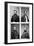 Portraits of Grant, Sherman, Thomas and McPherson, Civil War-Lantern Press-Framed Art Print