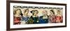 Portraits of Henry VIIIs six wives from 1509, (1932)-Rosalind Thornycroft-Framed Giclee Print