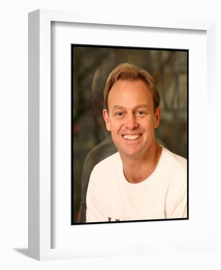 Portraits of Jason Donovan, 20th December 2006-null-Framed Photographic Print