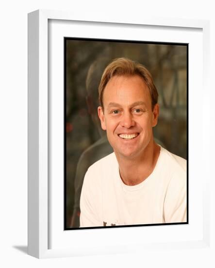 Portraits of Jason Donovan, 20th December 2006-null-Framed Photographic Print