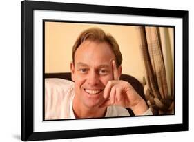 Portraits of Jason Donovan, 20th December 2006-null-Framed Photographic Print