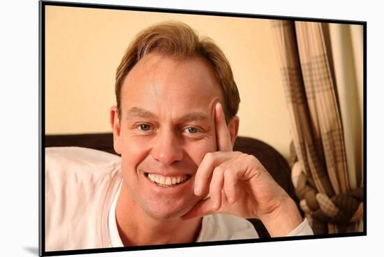 Portraits of Jason Donovan, 20th December 2006-null-Mounted Photographic Print