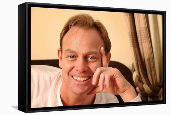 Portraits of Jason Donovan, 20th December 2006-null-Framed Stretched Canvas