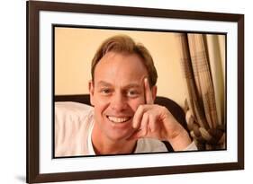 Portraits of Jason Donovan, 20th December 2006-null-Framed Photographic Print