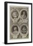 Portraits of Kings of England-null-Framed Giclee Print