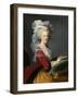 Portraits of Marie Antoinette of Lorraine Habsbourg (1755-1793), 1785 (Painting)-Elisabeth Louise Vigee-LeBrun-Framed Giclee Print