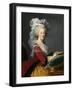 Portraits of Marie Antoinette of Lorraine Habsbourg (1755-1793), 1785 (Painting)-Elisabeth Louise Vigee-LeBrun-Framed Giclee Print