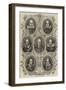 Portraits of Shakespeare-null-Framed Giclee Print