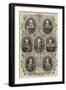 Portraits of Shakespeare-null-Framed Giclee Print