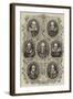 Portraits of Shakespeare-null-Framed Giclee Print