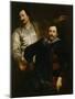 Portraits of the Painters Lucas and Cornelis De Wael-Sir Anthony Van Dyck-Mounted Giclee Print