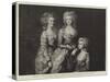 Portraits of Three Daughters of George Iii-Thomas Gainsborough-Stretched Canvas