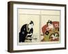 Portraits of Two Actors, 1803-Toyokuni-Framed Giclee Print