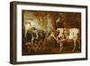 Portraits of Two Extraordinary Oxen, the Property of the Earl of Powis, 1814-James Ward-Framed Giclee Print