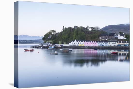Portree Harbour on the Isle of Skye, Inner Hebrides, Scotland, United Kingdom, Europe-Julian Elliott-Stretched Canvas