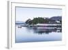 Portree Harbour on the Isle of Skye, Inner Hebrides, Scotland, United Kingdom, Europe-Julian Elliott-Framed Photographic Print