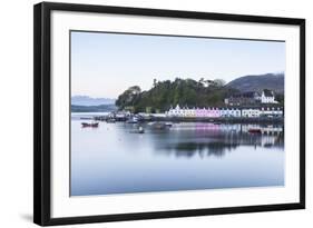 Portree Harbour on the Isle of Skye, Inner Hebrides, Scotland, United Kingdom, Europe-Julian Elliott-Framed Photographic Print