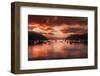 Portree Sunrise-Philippe Sainte-Laudy-Framed Photographic Print