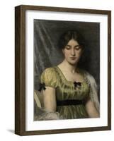 Portret Van Een Vrouw-Marie Wandscheer-Framed Art Print