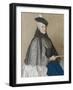 Portret Van Mme Boere, Jean-Etienne Liotard.-Jean-Etienne Liotard-Framed Art Print